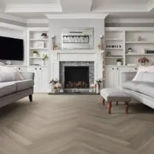 View of SM-RL27 Bellota Oak luxury vinyl tile by Karndean