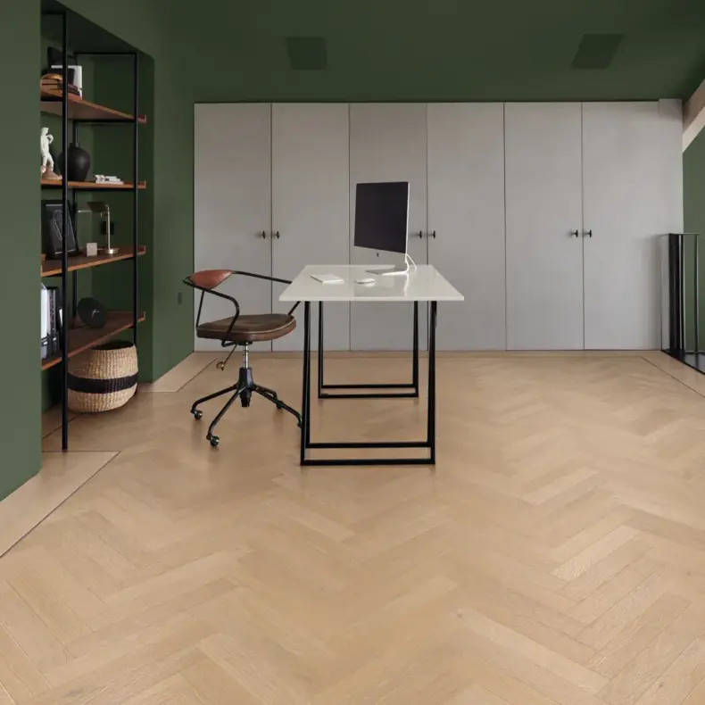 View of SM-RL31 Golden Artisan Oak luxury vinyl tile by Karndean