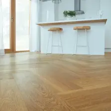 View of SM-VGW122T-RKP Golden Brushed Oak luxury vinyl tile by Karndean