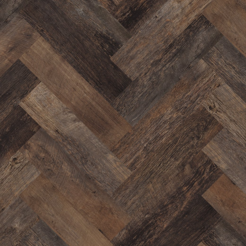 View of SM-VGW123T Salvaged Barnwood luxury vinyl tile by Karndean