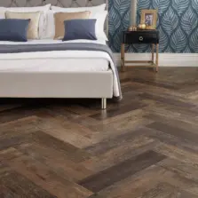 View of SM-VGW123T Salvaged Barnwood luxury vinyl tile by Karndean