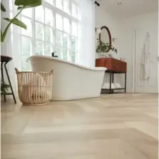 View of SM-VGW8105-RKP Texas White Ash luxury vinyl tile by Karndean