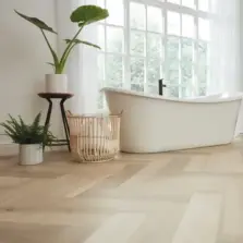 View of SM-VGW8105-RKP Texas White Ash luxury vinyl tile by Karndean