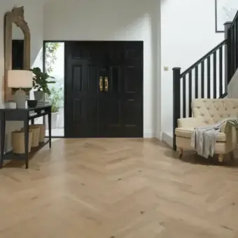 View of SM-VGW8116-RKP Canadian Urban Oak luxury vinyl tile by Karndean