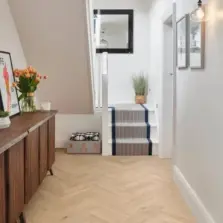 View of SM-VGW8117 Canadian Nude Oak luxury vinyl tile by Karndean