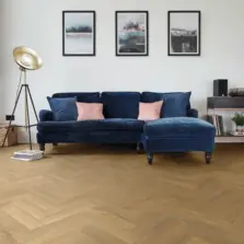 View of SM-VGW8237 Glenmore Oak luxury vinyl tile by Karndean