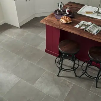 View of SP216 Fumo luxury vinyl tile by Karndean
