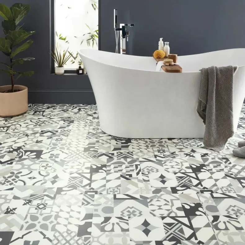 View of SP219 Casablanca luxury vinyl tile by Karndean