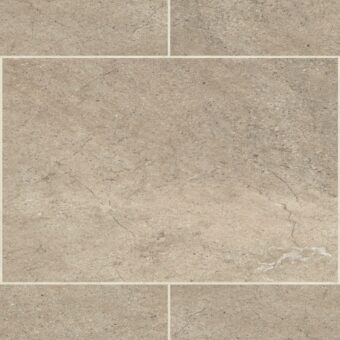 View of ST13 Portland Stone luxury vinyl tile by Karndean