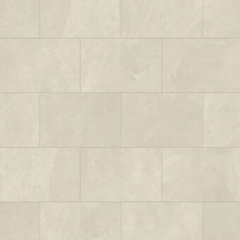 View of ST18 Ivory Riven Slate luxury vinyl tile by Karndean