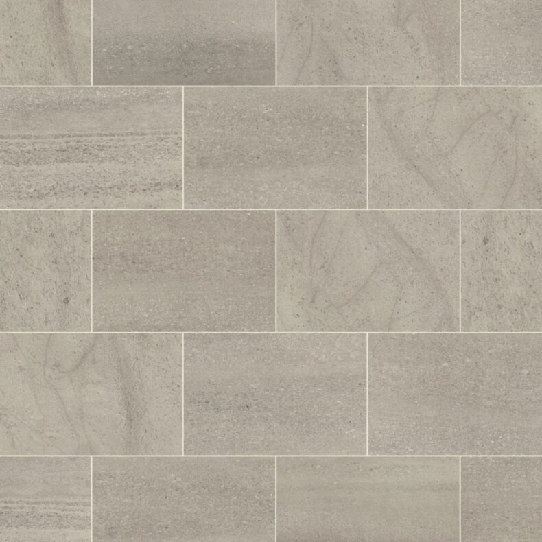 View of ST20 Honed Pebble Slate luxury vinyl tile by Karndean