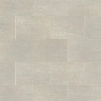 View of ST21 Dove Grey Concrete luxury vinyl tile by Karndean