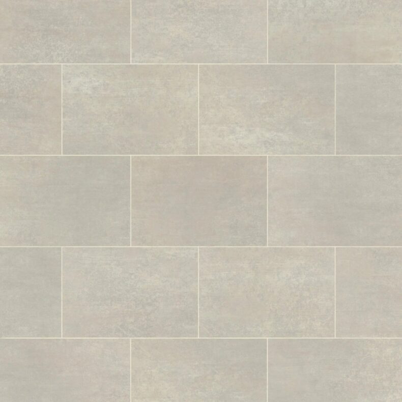 View of ST21 Dove Grey Concrete luxury vinyl tile by Karndean