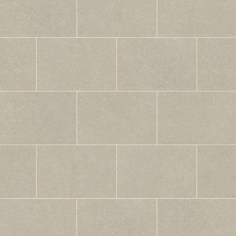View of ST25 Lucerne Stone luxury vinyl tile by Karndean