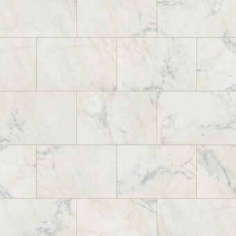 View of ST27 Glacial Marble luxury vinyl tile by Karndean