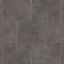 View of VGT2406 Volcanic Black luxury vinyl tile by Karndean