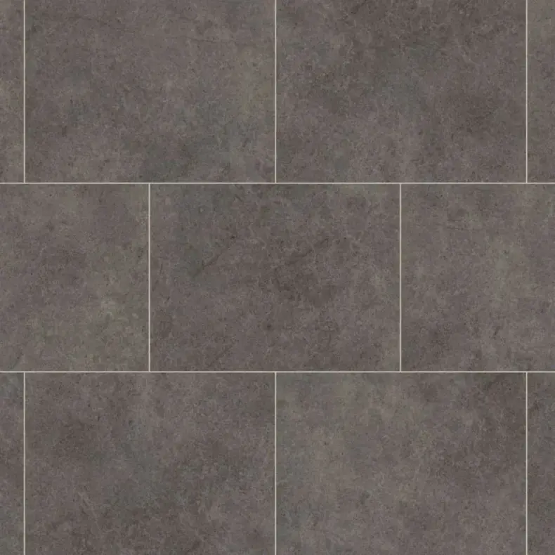 View of VGT2406 Volcanic Black luxury vinyl tile by Karndean
