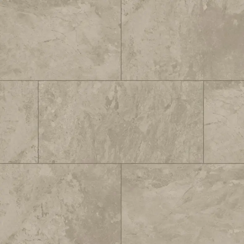 View of VGT3018 Tortora Breccia Marble luxury vinyl tile by Karndean