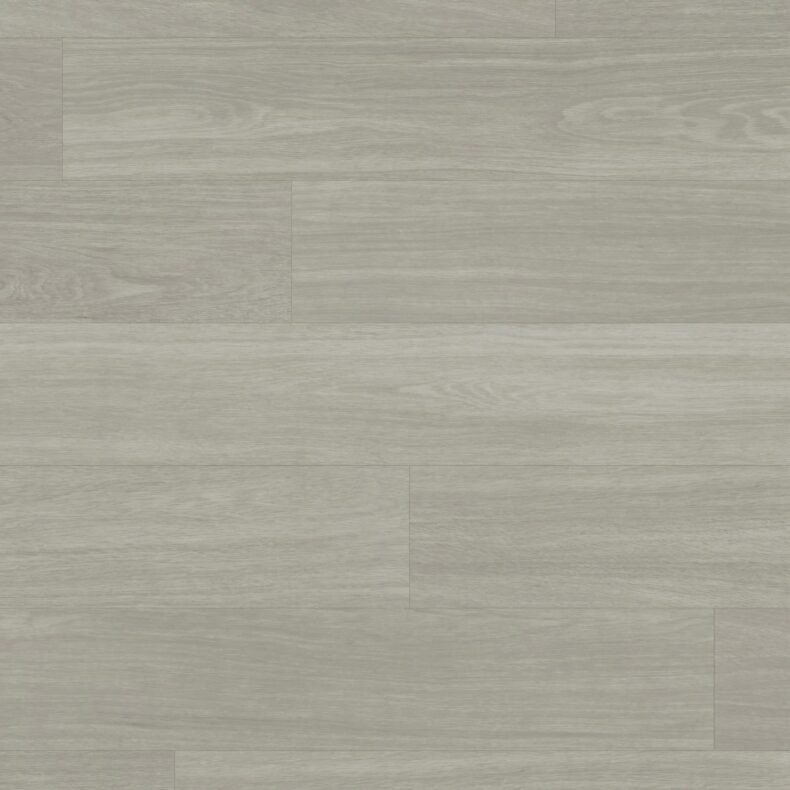 View of VGW113T Cool Grey Oak luxury vinyl tile by Karndean