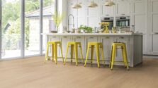 View of VGW115T Natural Prime Oak luxury vinyl tile by Karndean