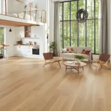 View of VGW121T-RKP Warm Brushed Oak luxury vinyl tile by Karndean