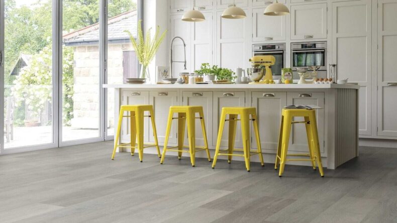 View of VGW124T Shadow Oak luxury vinyl tile by Karndean
