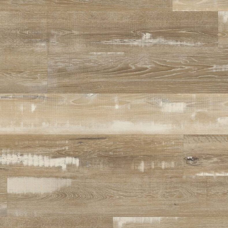 View of VGW136T Blond Farmhouse Oak luxury vinyl tile by Karndean