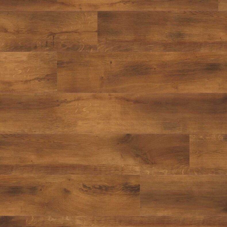 View of VGW70T Smoked Oak luxury vinyl tile by Karndean
