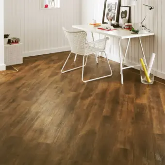 View of VGW70T Smoked Oak luxury vinyl tile by Karndean