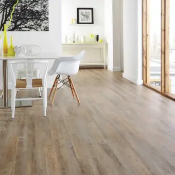 View of VGW81T Country Oak luxury vinyl tile by Karndean