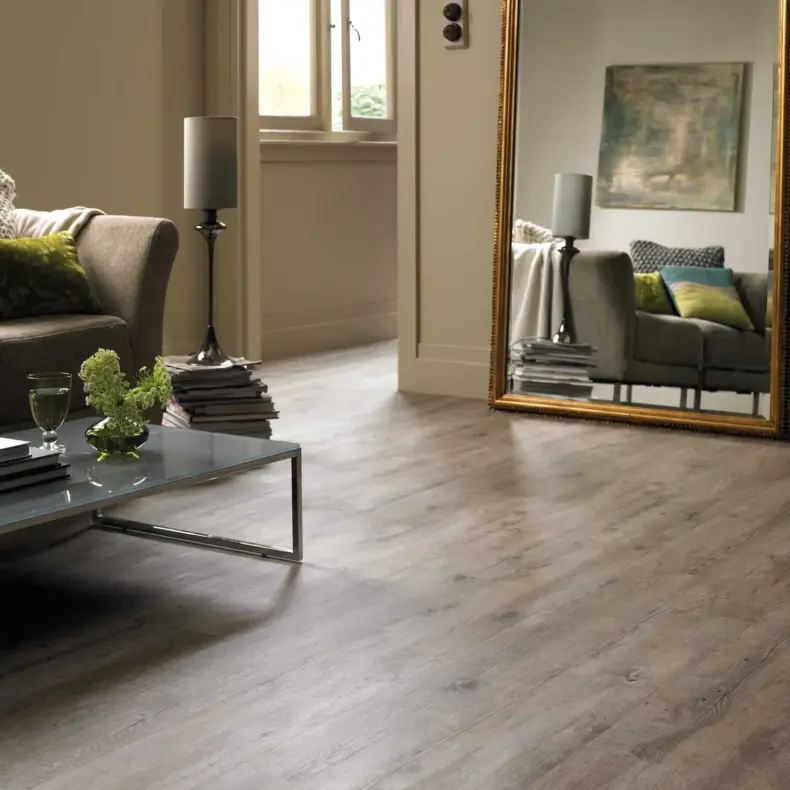 View of VGW82T Distressed Oak luxury vinyl tile by Karndean