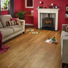 View of VGW86T-SCB Classic Oak luxury vinyl tile by Karndean
