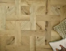 View of Sycamore (Basketweave) luxury vinyl tile by Textures LVT