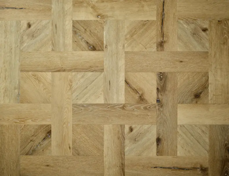 View of Sycamore (Basketweave) luxury vinyl tile by Textures LVT