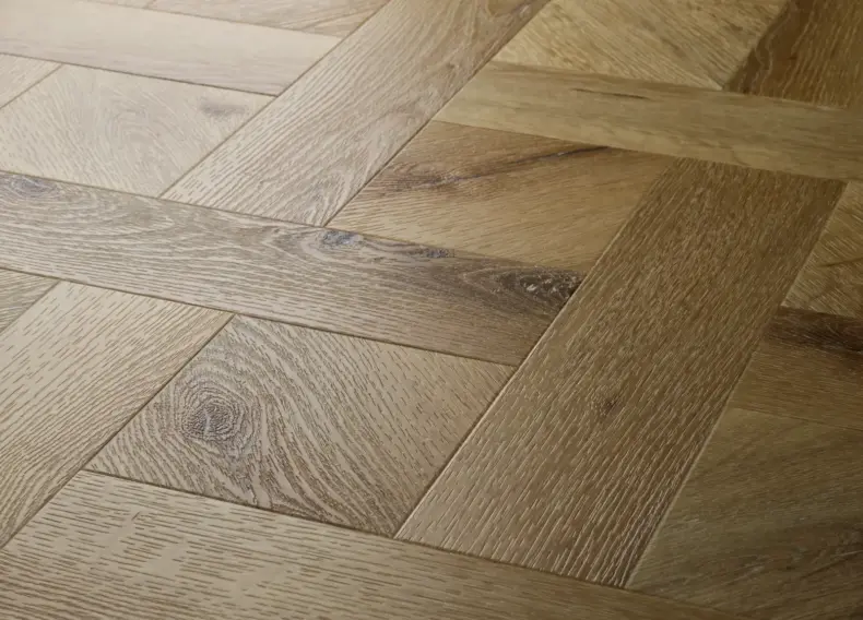 View of Sycamore (Basketweave) luxury vinyl tile by Textures LVT