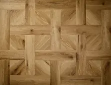 View of Old English Oak (Basketweave) luxury vinyl tile by Textures LVT