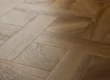 View of Distressed Oak (Basketweave) luxury vinyl tile by Textures LVT
