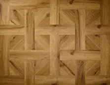 View of Honey Oak (Basketweave) luxury vinyl tile by Textures LVT