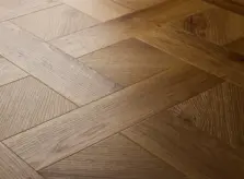 View of Honey Oak (Basketweave) luxury vinyl tile by Textures LVT