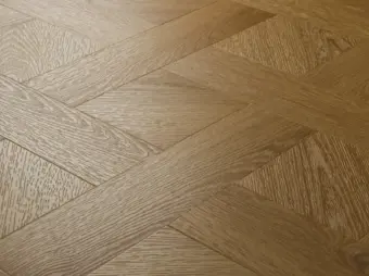 View of Country Oak (Basketweave) luxury vinyl tile by Textures LVT