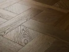 View of Aged Oak (Basketweave) luxury vinyl tile by Textures LVT