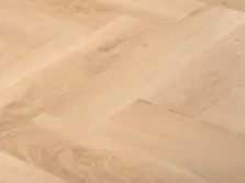 View of Washed Oak (Herringbone) luxury vinyl tile by Textures LVT