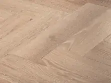 View of Ash (Herringbone) luxury vinyl tile by Textures LVT