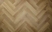 View of Summer Oak (Herringbone) luxury vinyl tile by Textures LVT