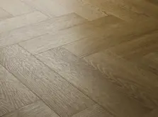 View of Country Oak (Herringbone) luxury vinyl tile by Textures LVT