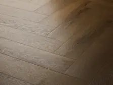 View of Traditional Oak (Herringbone) luxury vinyl tile by Textures LVT
