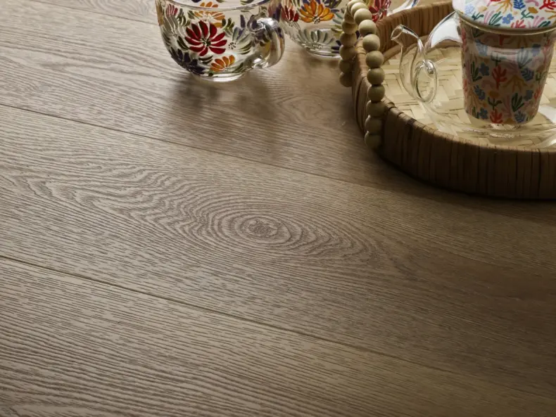 View of Summer Oak (Plank) luxury vinyl tile by Textures LVT