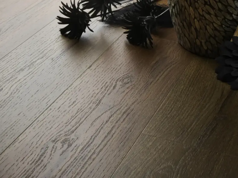 View of Aged Oak (Plank) luxury vinyl tile by Textures LVT