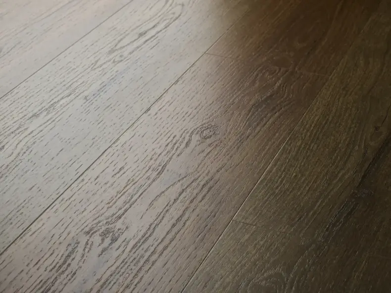 View of Aged Oak (Plank) luxury vinyl tile by Textures LVT