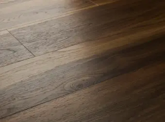 View of Warm Walnut (Plank) luxury vinyl tile by Textures LVT